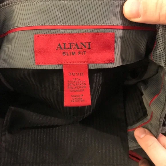 Men’s Alfani Grey full suit - Picture 5 of 8